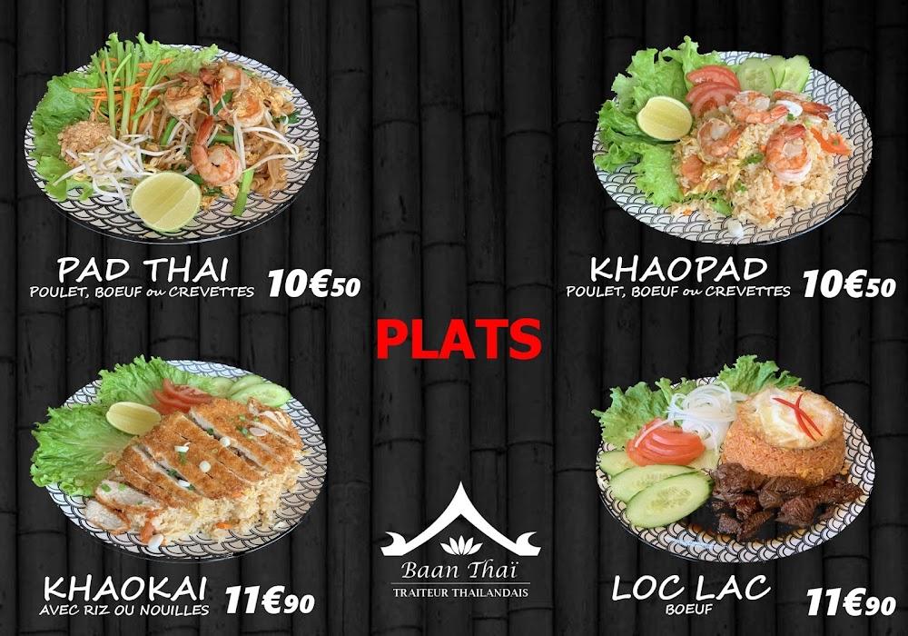 Baan Thaï Restaurant Thailandais - Menu Image 4